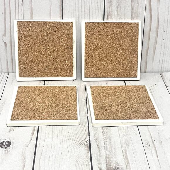 Vintage Anna Krajewski Ceramic Furry Friends Tile Coasters Cats Cottagecore 4 - Picture 6 of 7